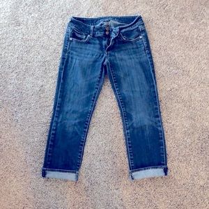 Cropped capris jeans